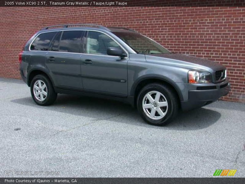 Titanium Gray Metallic / Taupe/Light Taupe 2005 Volvo XC90 2.5T