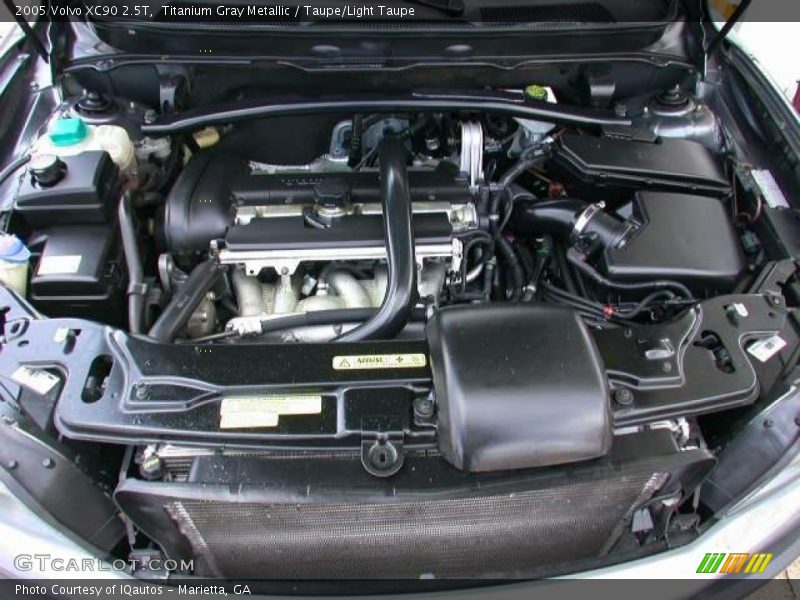  2005 XC90 2.5T Engine - 2.5 Liter Turbocharged DOHC 20-Valve 5 Cylinder