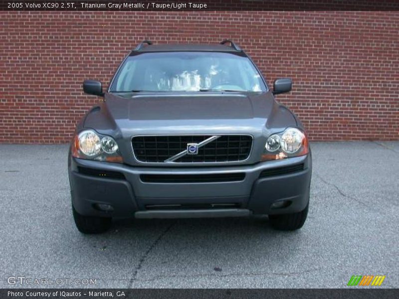 Titanium Gray Metallic / Taupe/Light Taupe 2005 Volvo XC90 2.5T