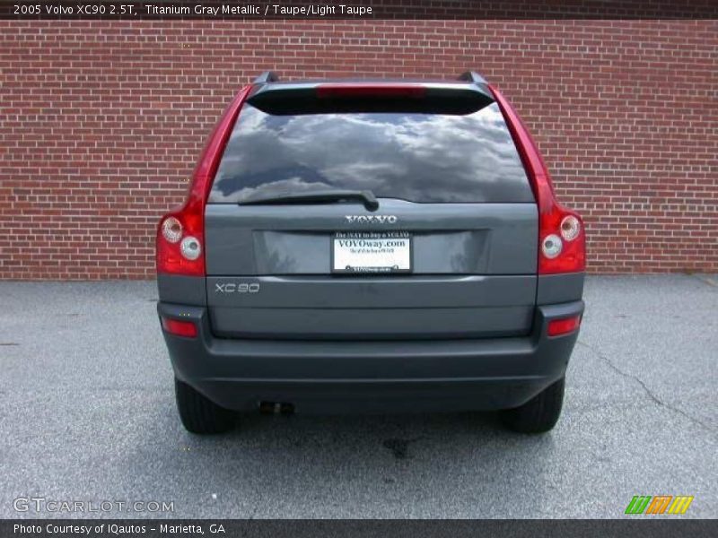 Titanium Gray Metallic / Taupe/Light Taupe 2005 Volvo XC90 2.5T