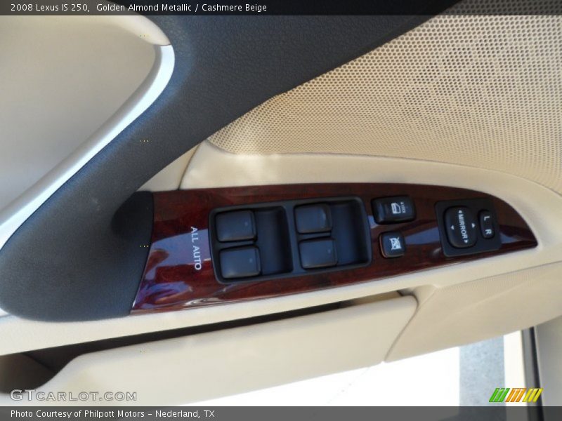 Golden Almond Metallic / Cashmere Beige 2008 Lexus IS 250