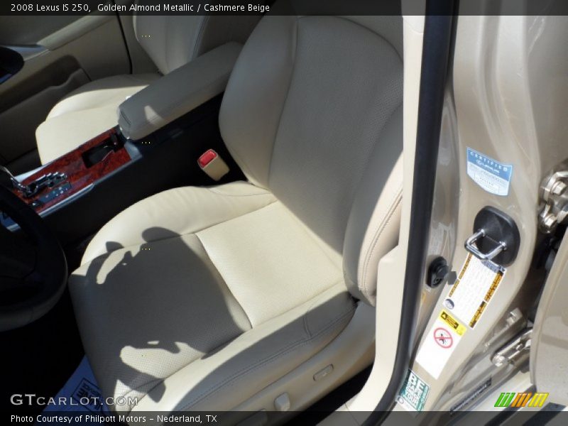 Golden Almond Metallic / Cashmere Beige 2008 Lexus IS 250