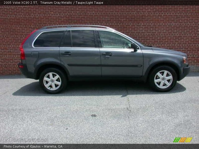 Titanium Gray Metallic / Taupe/Light Taupe 2005 Volvo XC90 2.5T