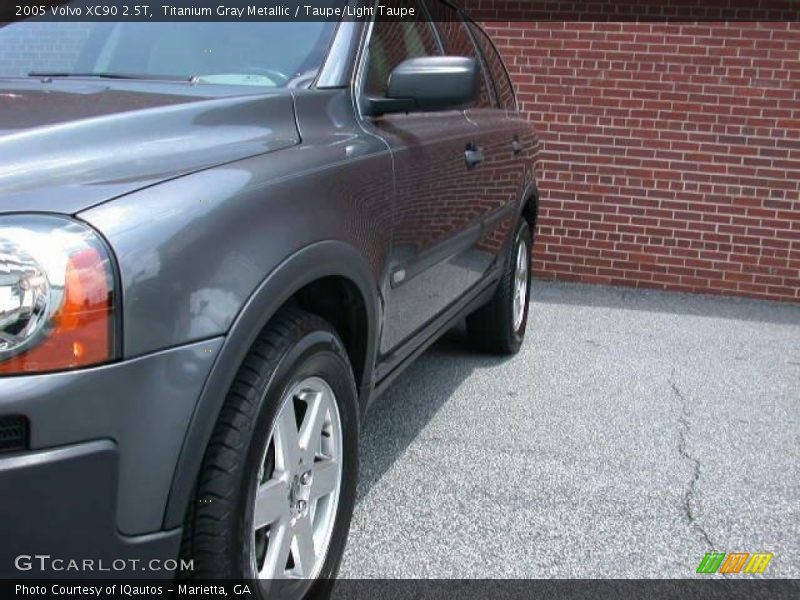 Titanium Gray Metallic / Taupe/Light Taupe 2005 Volvo XC90 2.5T
