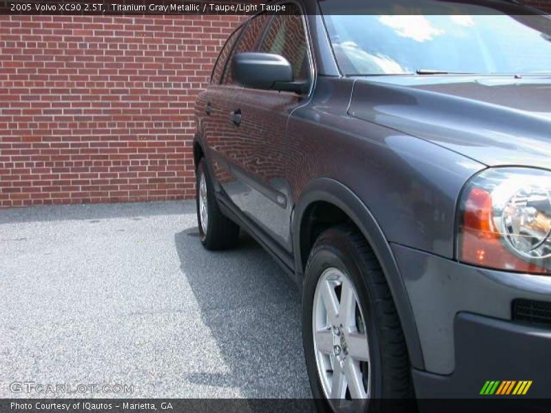 Titanium Gray Metallic / Taupe/Light Taupe 2005 Volvo XC90 2.5T