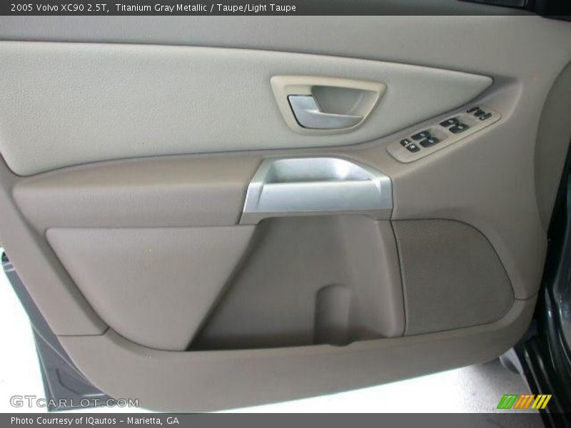 Titanium Gray Metallic / Taupe/Light Taupe 2005 Volvo XC90 2.5T