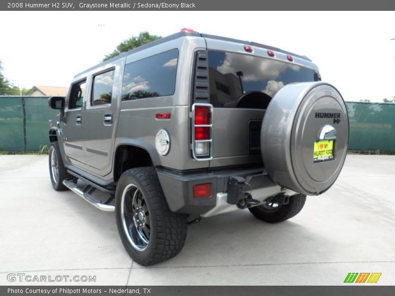 Graystone Metallic / Sedona/Ebony Black 2008 Hummer H2 SUV