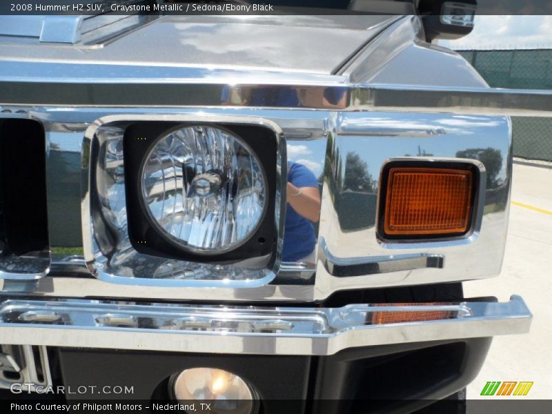 Graystone Metallic / Sedona/Ebony Black 2008 Hummer H2 SUV