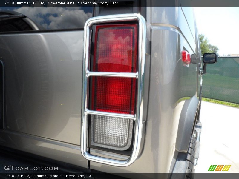 Graystone Metallic / Sedona/Ebony Black 2008 Hummer H2 SUV