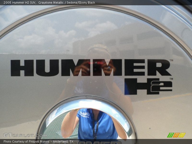Graystone Metallic / Sedona/Ebony Black 2008 Hummer H2 SUV