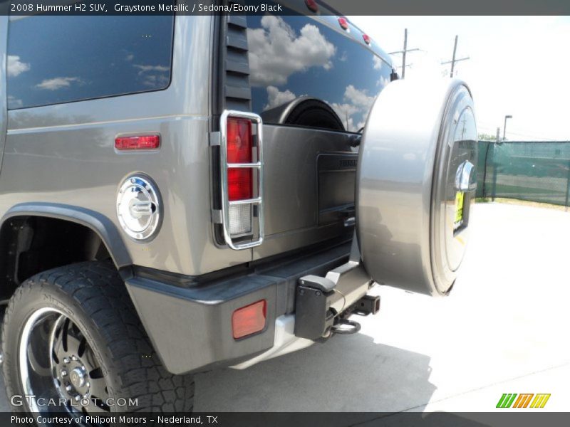 Graystone Metallic / Sedona/Ebony Black 2008 Hummer H2 SUV
