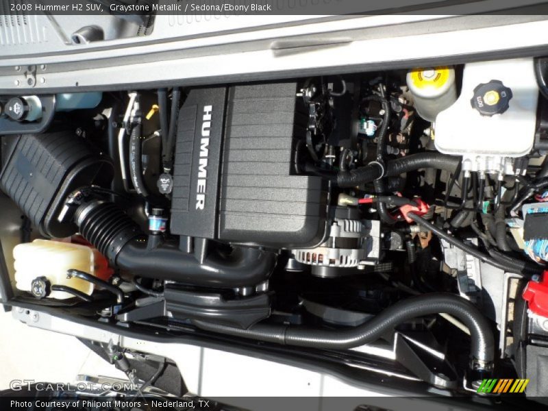 Graystone Metallic / Sedona/Ebony Black 2008 Hummer H2 SUV