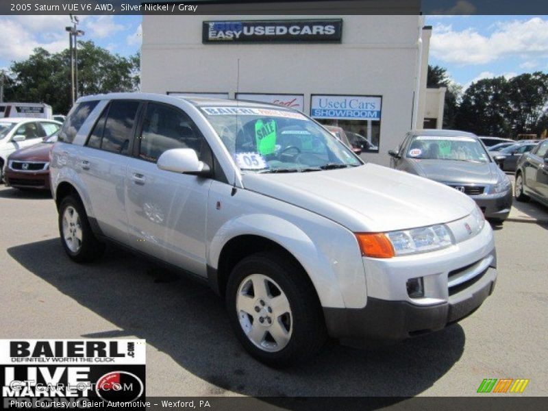 Silver Nickel / Gray 2005 Saturn VUE V6 AWD