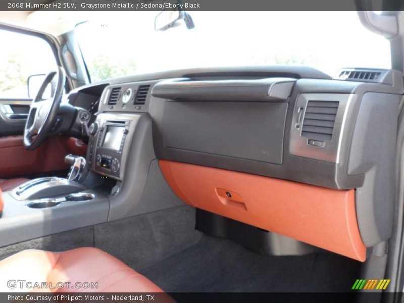 Graystone Metallic / Sedona/Ebony Black 2008 Hummer H2 SUV