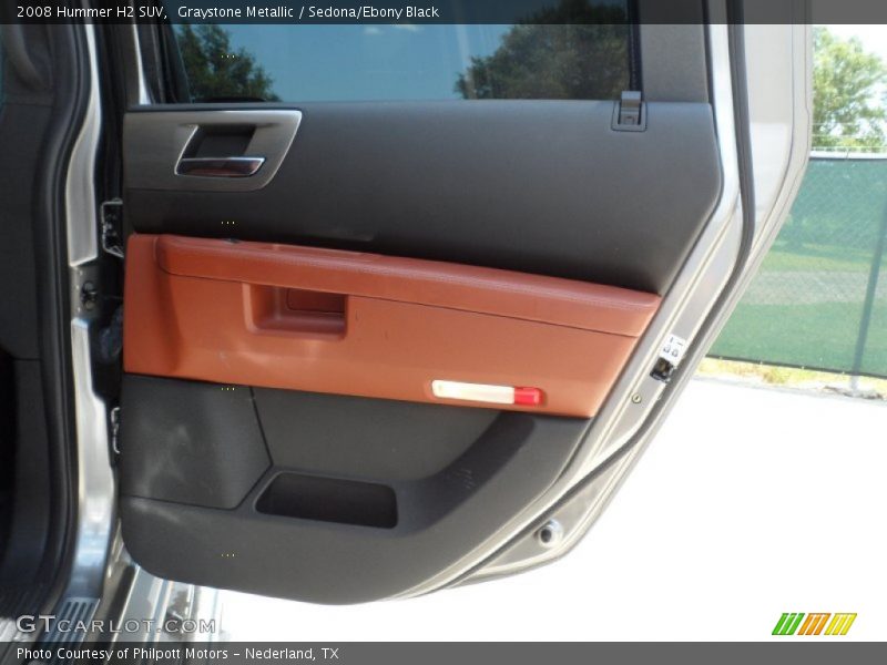 Graystone Metallic / Sedona/Ebony Black 2008 Hummer H2 SUV