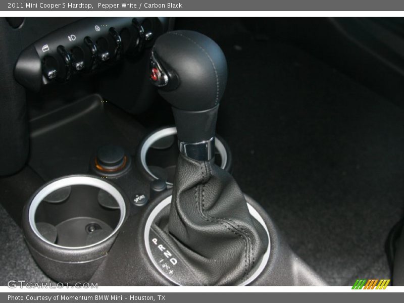 Pepper White / Carbon Black 2011 Mini Cooper S Hardtop
