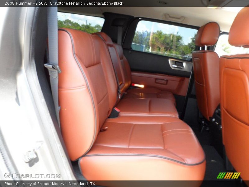 Graystone Metallic / Sedona/Ebony Black 2008 Hummer H2 SUV