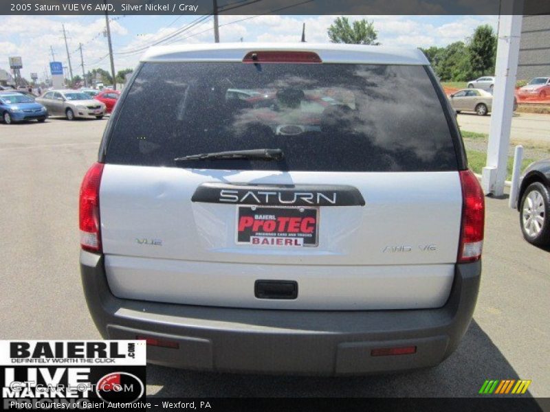 Silver Nickel / Gray 2005 Saturn VUE V6 AWD