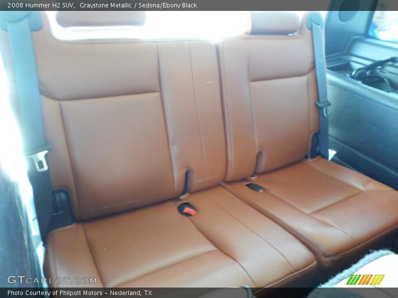 Graystone Metallic / Sedona/Ebony Black 2008 Hummer H2 SUV
