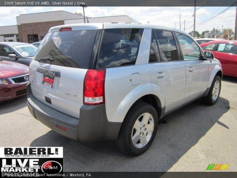 Silver Nickel / Gray 2005 Saturn VUE V6 AWD