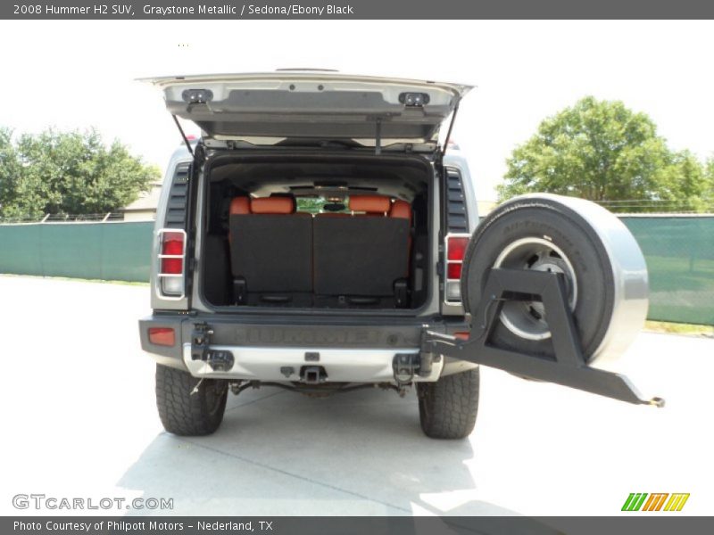 Graystone Metallic / Sedona/Ebony Black 2008 Hummer H2 SUV