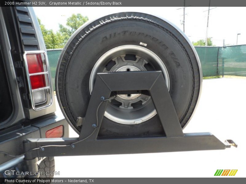 Graystone Metallic / Sedona/Ebony Black 2008 Hummer H2 SUV