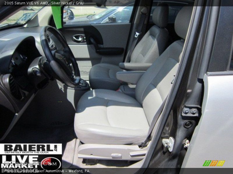 Silver Nickel / Gray 2005 Saturn VUE V6 AWD