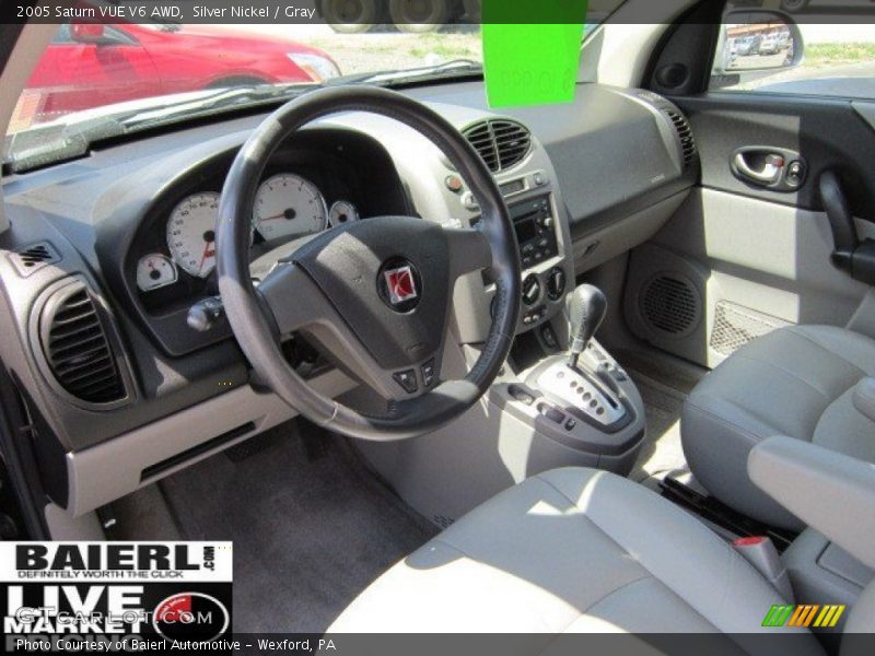 Silver Nickel / Gray 2005 Saturn VUE V6 AWD