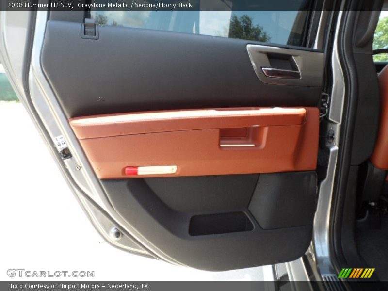 Graystone Metallic / Sedona/Ebony Black 2008 Hummer H2 SUV