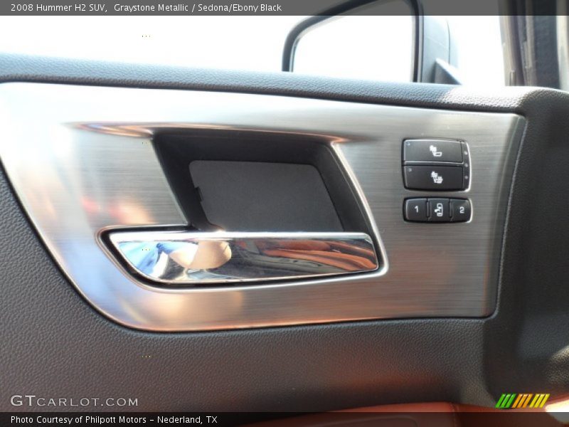 Graystone Metallic / Sedona/Ebony Black 2008 Hummer H2 SUV