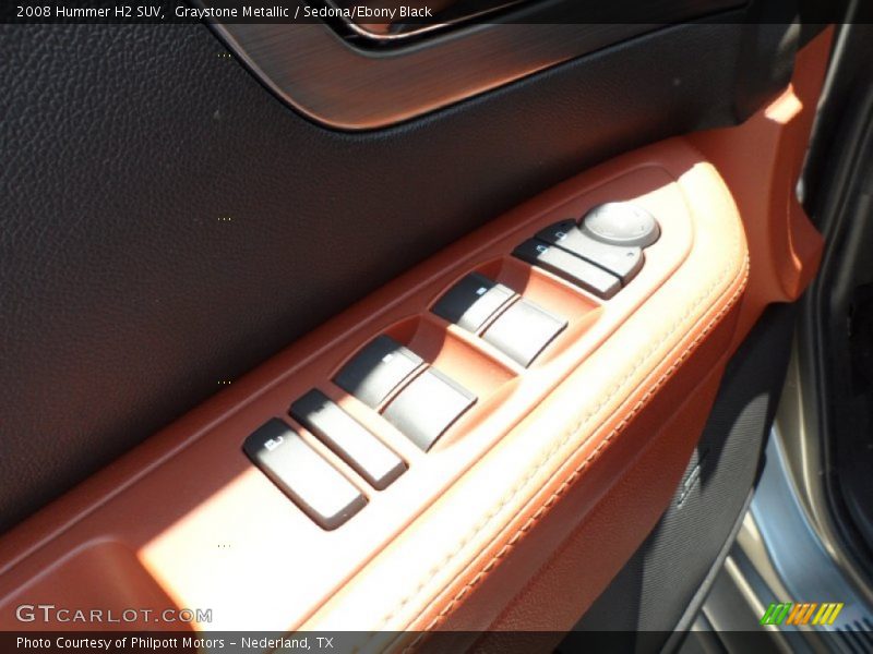 Graystone Metallic / Sedona/Ebony Black 2008 Hummer H2 SUV