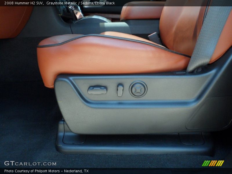 Graystone Metallic / Sedona/Ebony Black 2008 Hummer H2 SUV