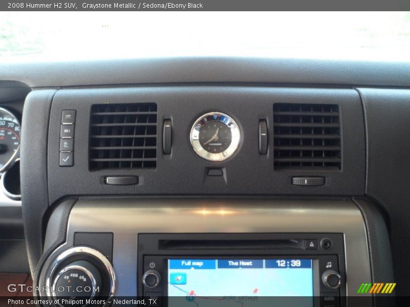Graystone Metallic / Sedona/Ebony Black 2008 Hummer H2 SUV