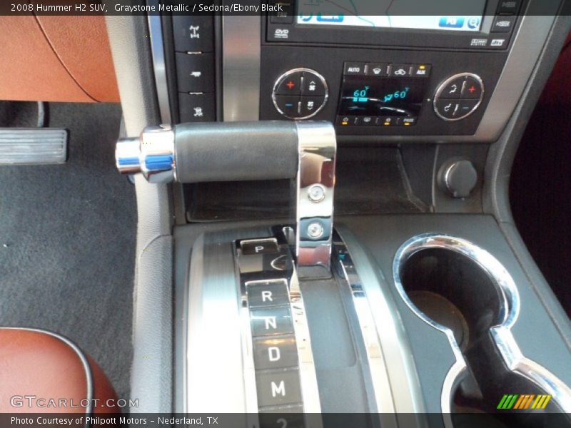 Graystone Metallic / Sedona/Ebony Black 2008 Hummer H2 SUV