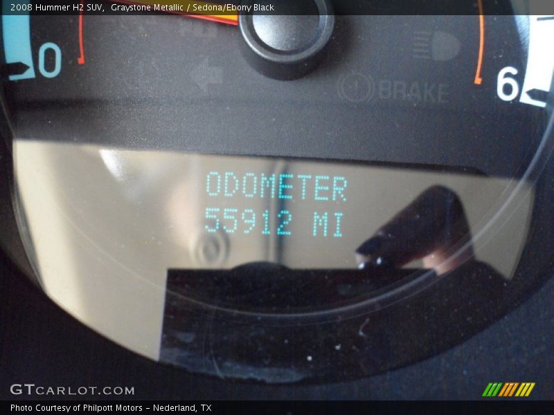 Graystone Metallic / Sedona/Ebony Black 2008 Hummer H2 SUV