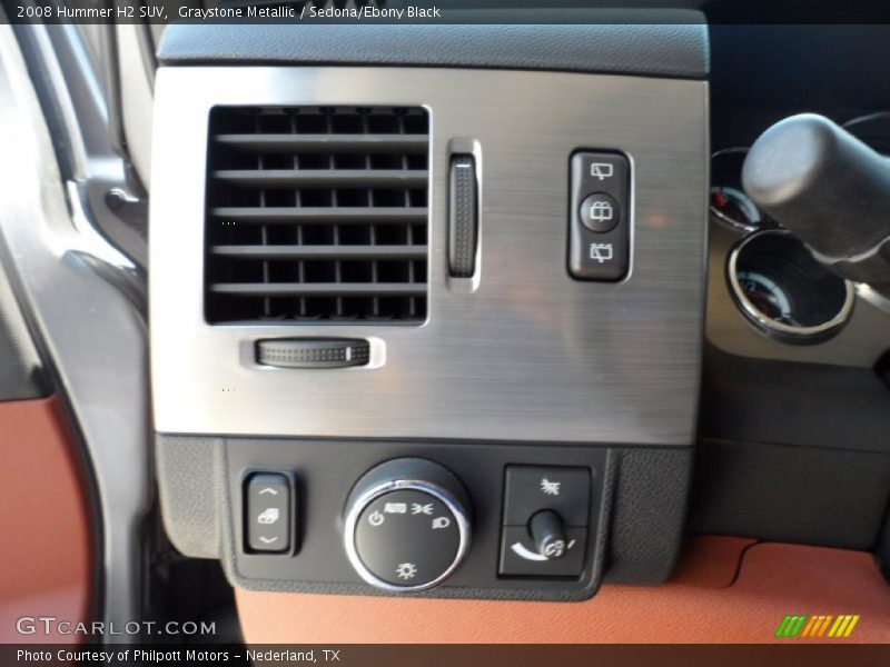 Graystone Metallic / Sedona/Ebony Black 2008 Hummer H2 SUV