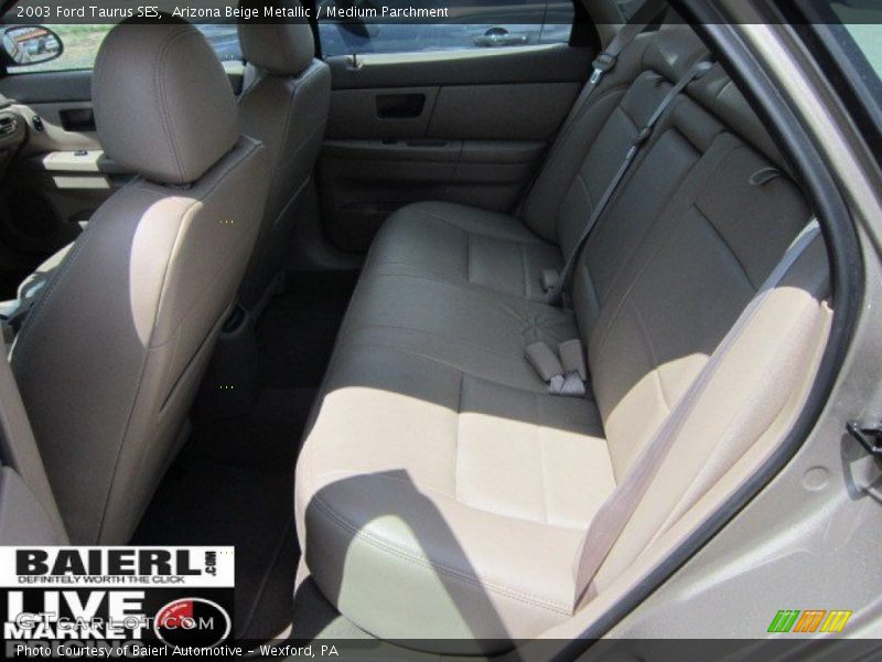 Arizona Beige Metallic / Medium Parchment 2003 Ford Taurus SES
