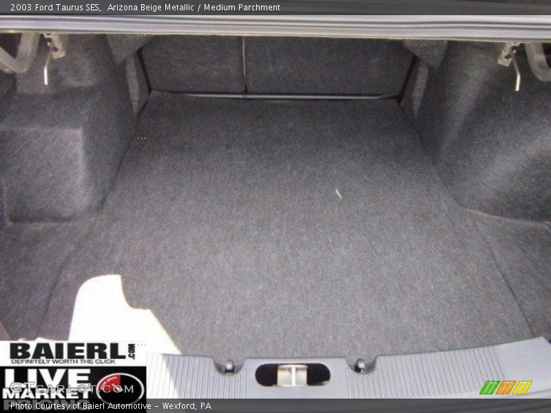 Arizona Beige Metallic / Medium Parchment 2003 Ford Taurus SES