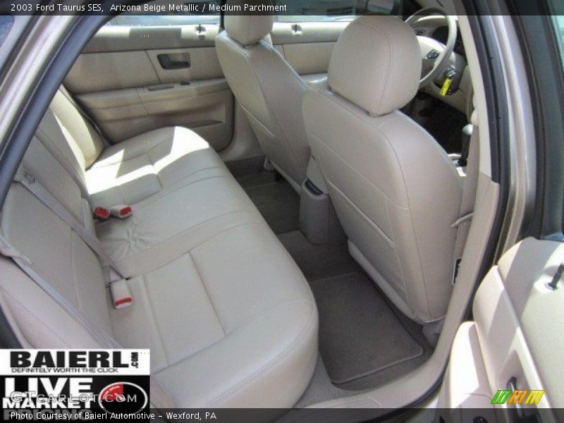 Arizona Beige Metallic / Medium Parchment 2003 Ford Taurus SES