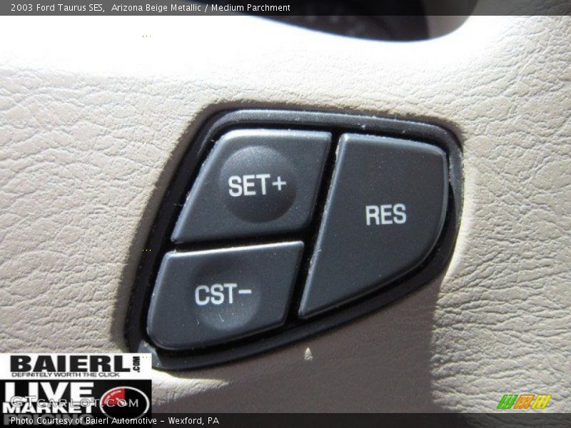 Arizona Beige Metallic / Medium Parchment 2003 Ford Taurus SES