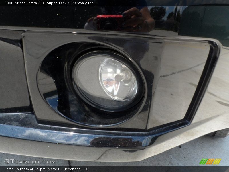 Super Black / Charcoal/Steel 2008 Nissan Sentra 2.0