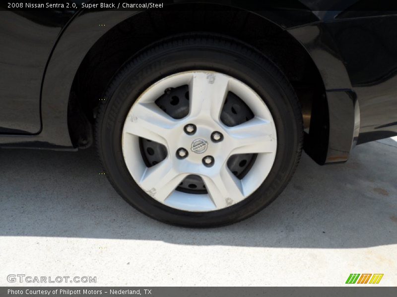 Super Black / Charcoal/Steel 2008 Nissan Sentra 2.0