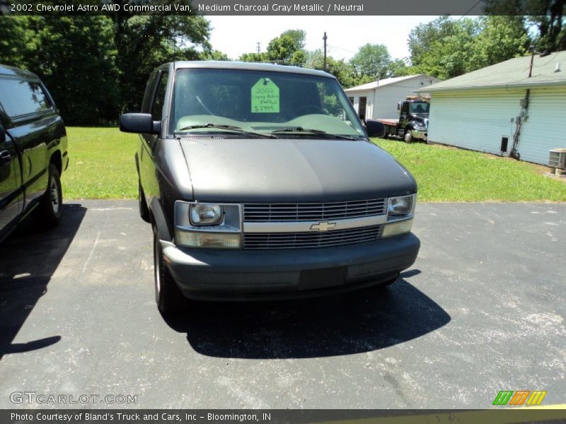 Medium Charcoal Gray Metallic / Neutral 2002 Chevrolet Astro AWD Commercial Van