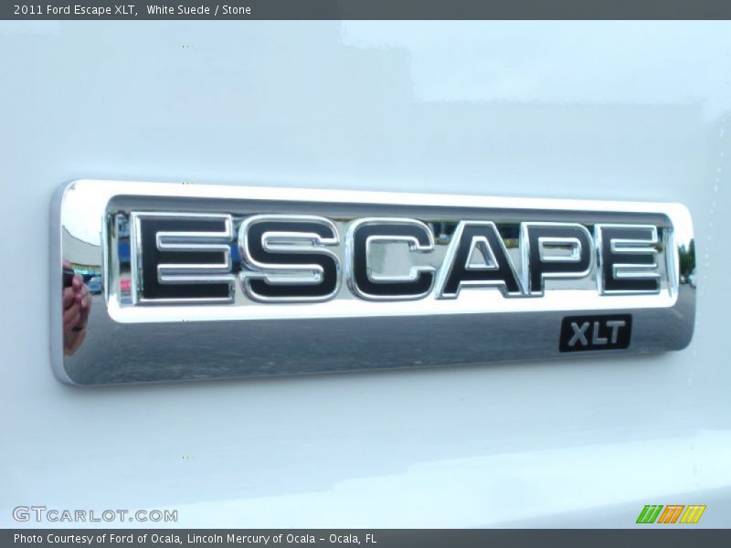 White Suede / Stone 2011 Ford Escape XLT