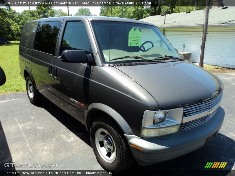 Front 3/4 View of 2002 Astro AWD Commercial Van