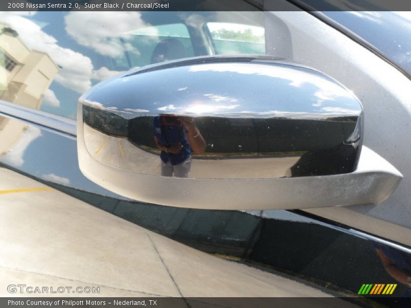 Super Black / Charcoal/Steel 2008 Nissan Sentra 2.0