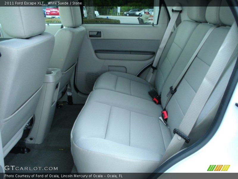 White Suede / Stone 2011 Ford Escape XLT