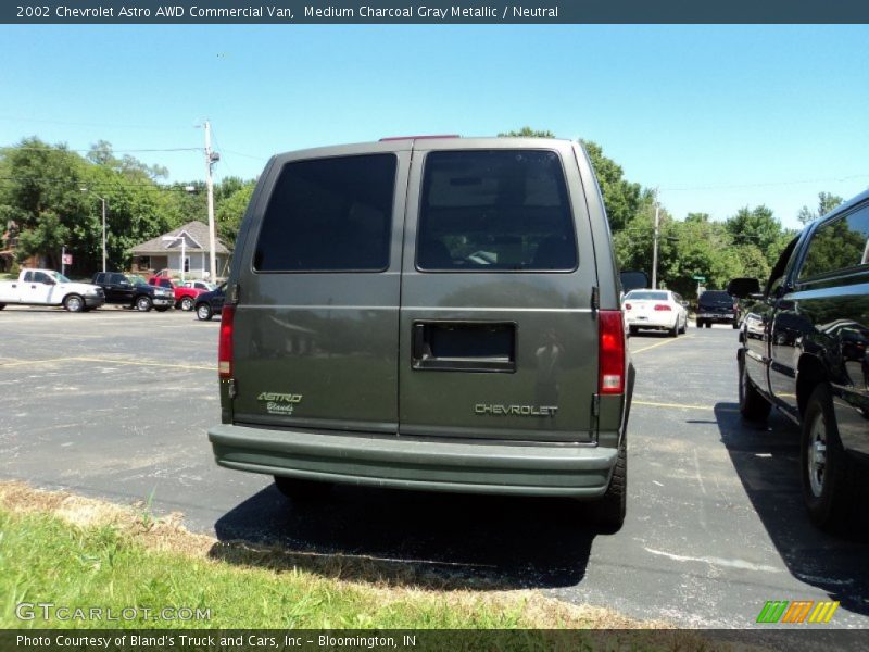 Medium Charcoal Gray Metallic / Neutral 2002 Chevrolet Astro AWD Commercial Van