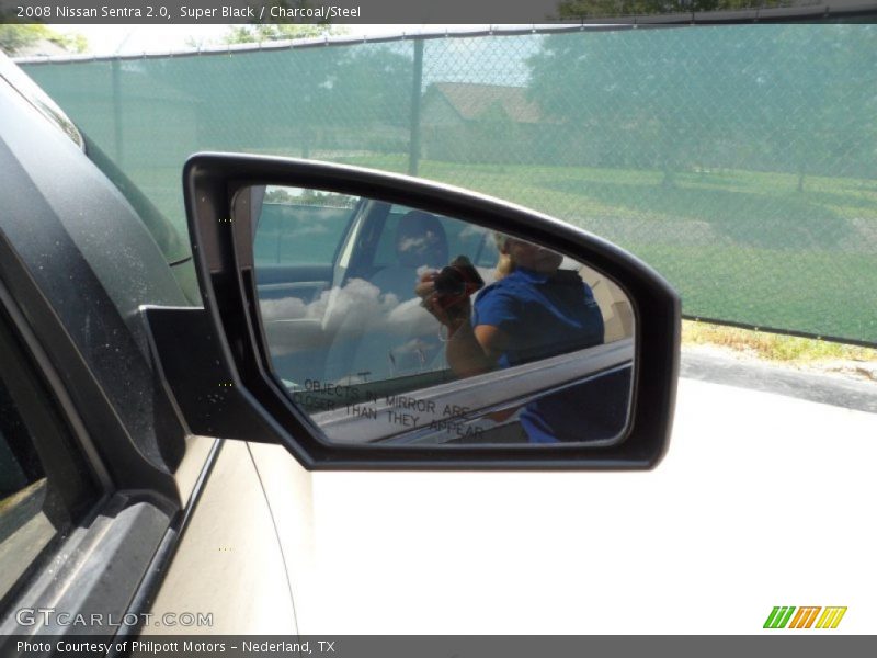 Super Black / Charcoal/Steel 2008 Nissan Sentra 2.0