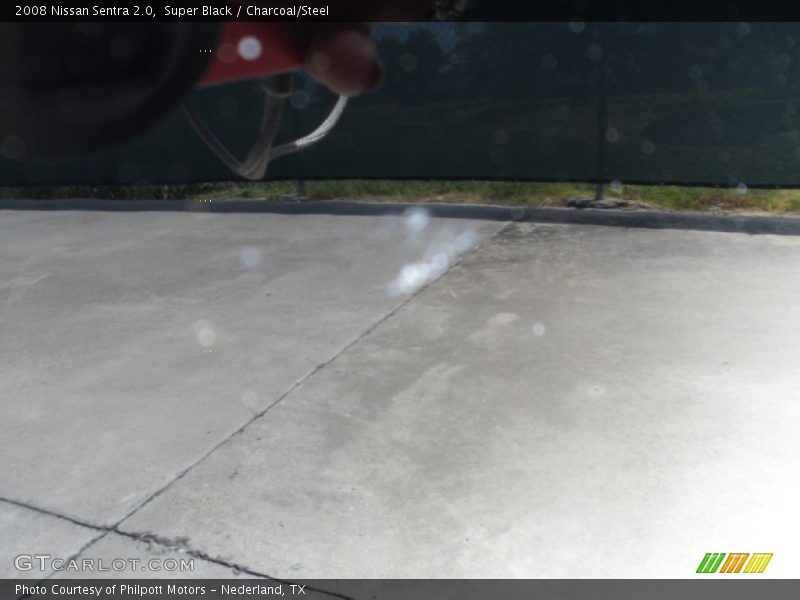 Super Black / Charcoal/Steel 2008 Nissan Sentra 2.0